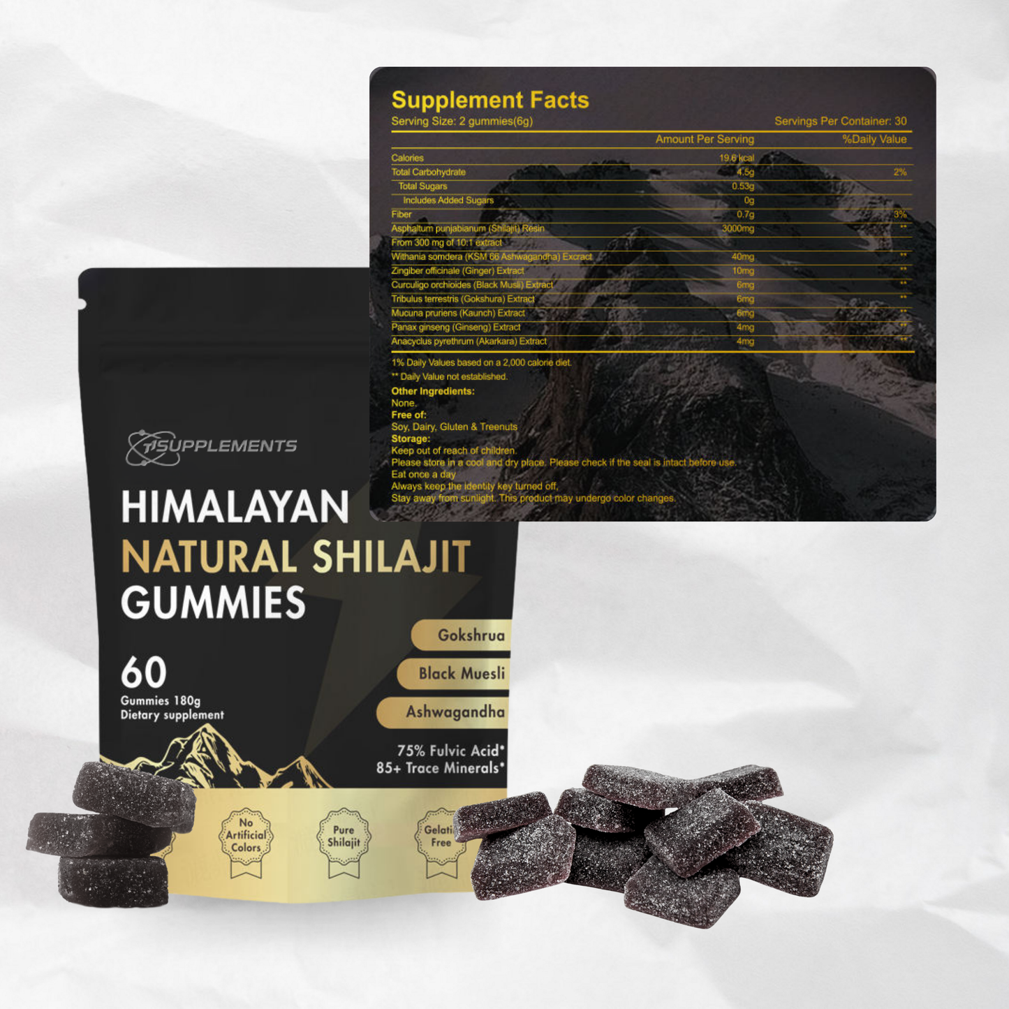 Himalayan Premium Shilajit Gummies
