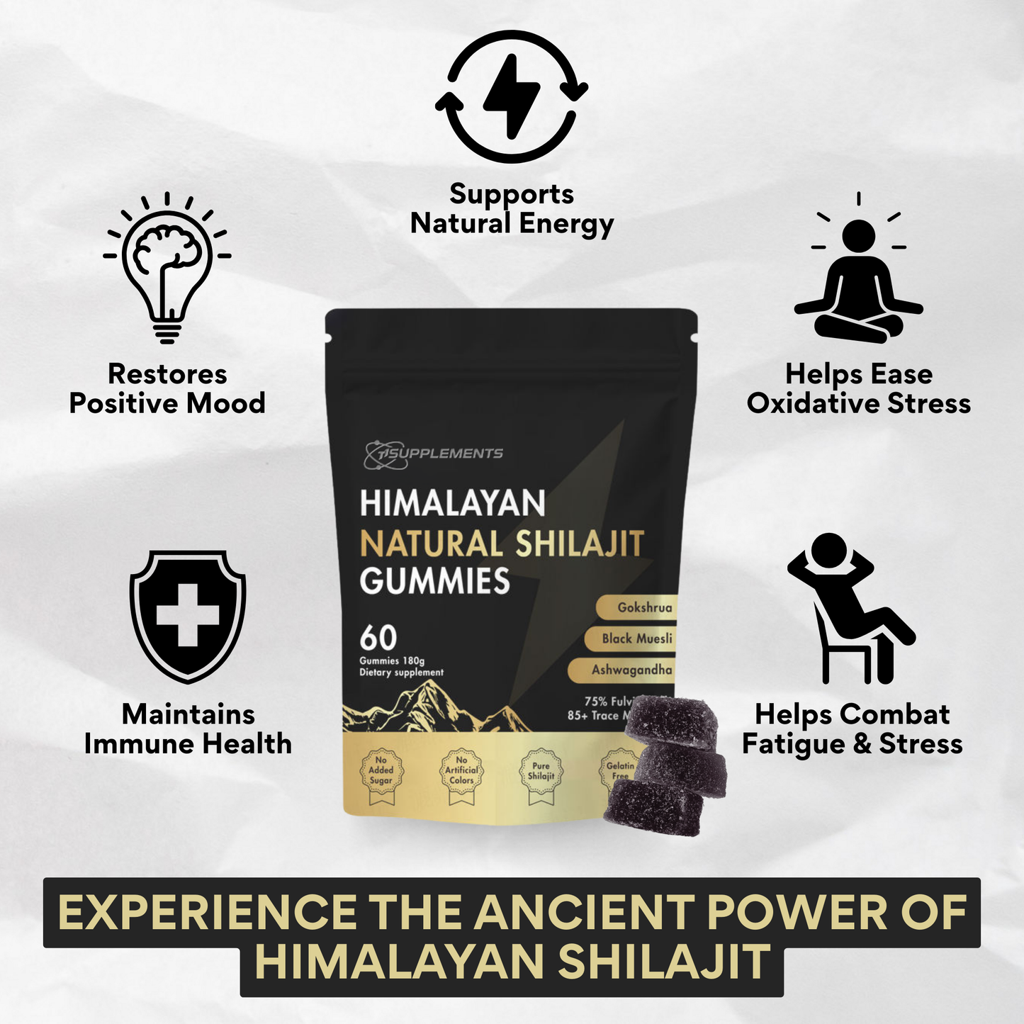 Himalayan Premium Shilajit Gummies
