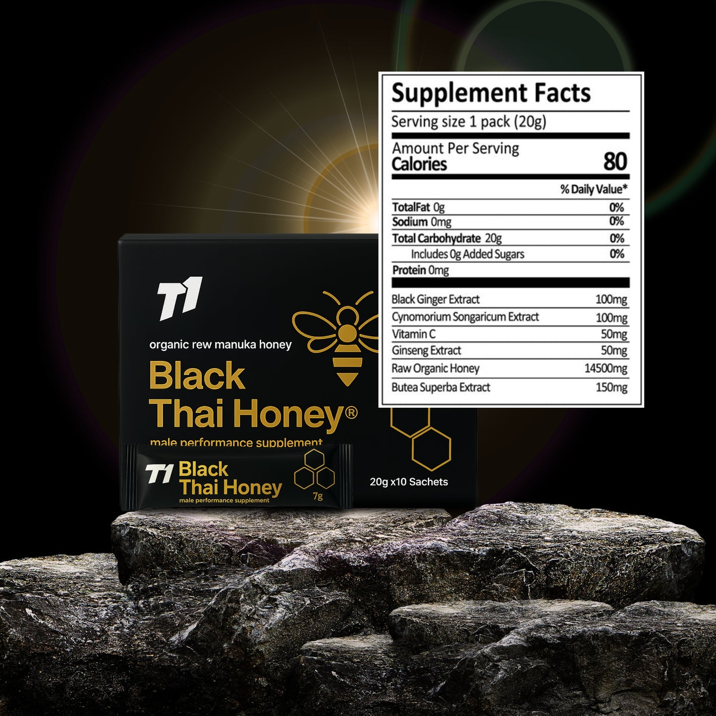 T1 Black Thai Honey®